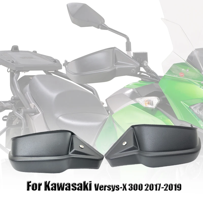 

Versys X-300 ABS Hand Guard Brush Protector Handguard Wind Shield Shell Protection for Kawasaki Versys X300 VersysX300 2017-2020