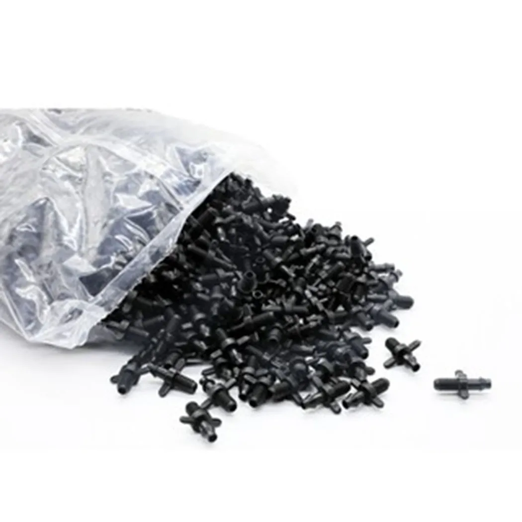 

Plastic Drip Barb Practical Hose Connectors Stable Performance For 4/7mm Hose