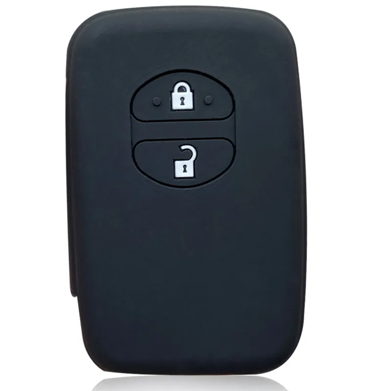 Силиконовый чехол для автомобильного ключа комплект чехлов держатель Toyota Camry