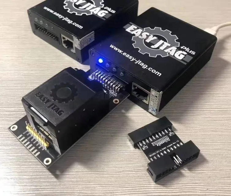 Новинка 2022 г. оригинальный адаптер Easy-Jtag Plus стандартная розетка/EMMC 254 с работой на