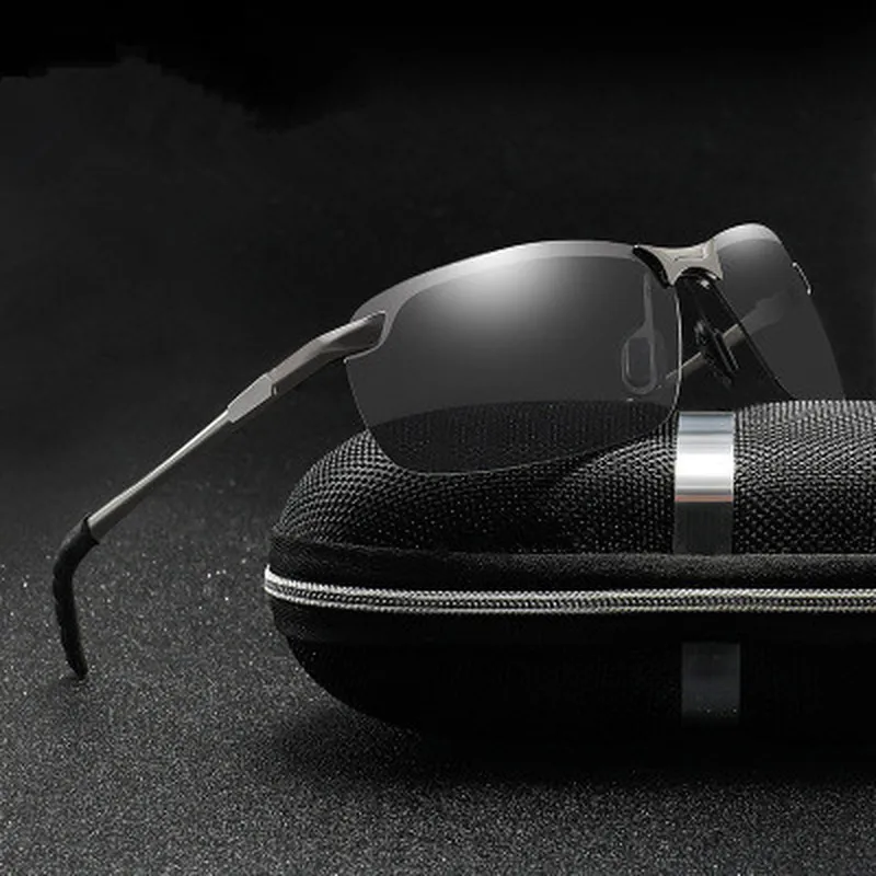 Солнцезащитные очки Мужские фотохромные поляризационные хамелеоновые меняющие