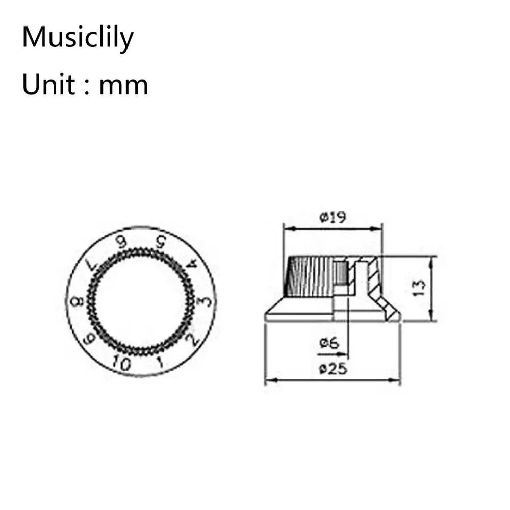 Шлица для гитары 1 объем 2 тона набор регуляторов дюйма Stratocaster Squier ST хромированная