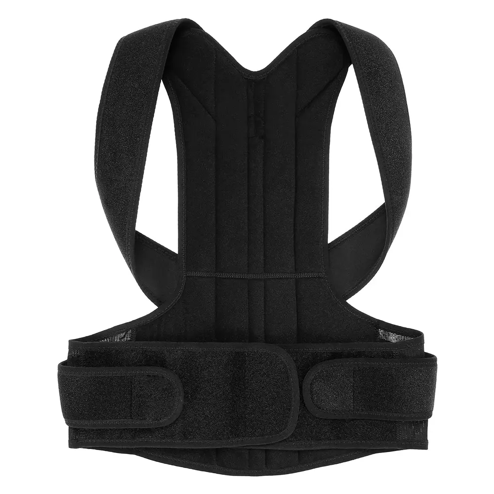 2019 Adjustable Back Posture Corrector Shoulder Relief Brace Lumbar Upper Lower Support Strap Belt Men Women | Спорт и развлечения