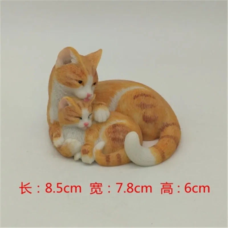 Креативное украшение в виде киски и кота милое животного Kawai домашний декор