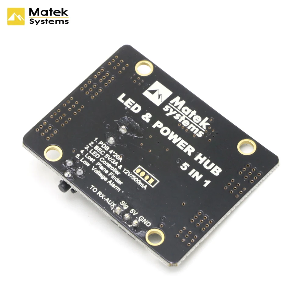 Плата распределения питания Matek 5 в 1 V3/PDB концентратор с двойным В/12 В BEC