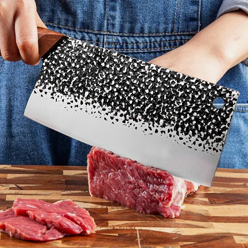 Набор кухонных ножей нож для резки мяса кованый из нержавеющей стали фруктов