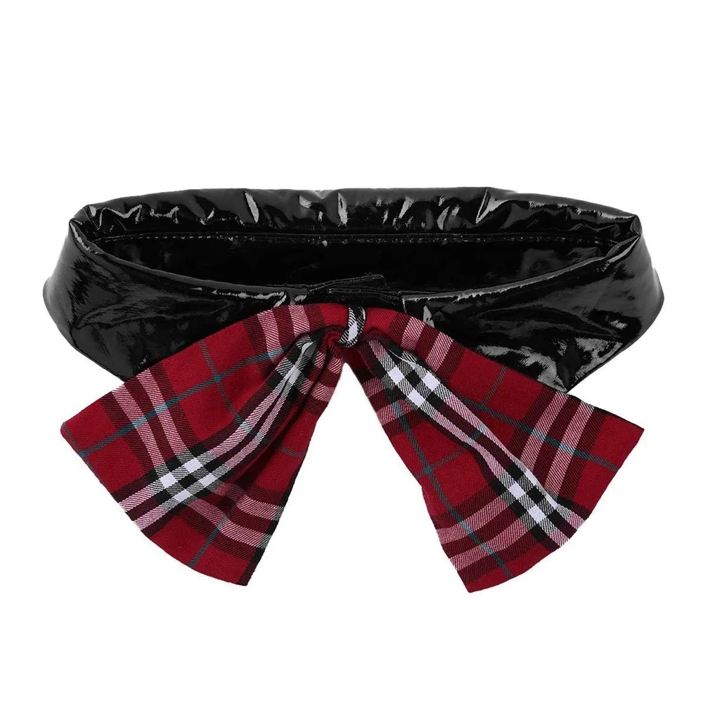 Женские эротические костюмы белье из ПВХ платье латексное БДСМ косплей ПУ