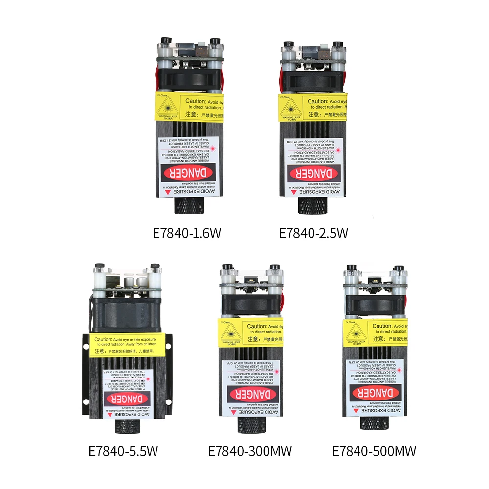 5500mW EleksMaker 405-445NM синий лазерный модуль 2,54-3 P ttl/PWM модуляция для DIY резьба гравировка машина гравер аксессуар
