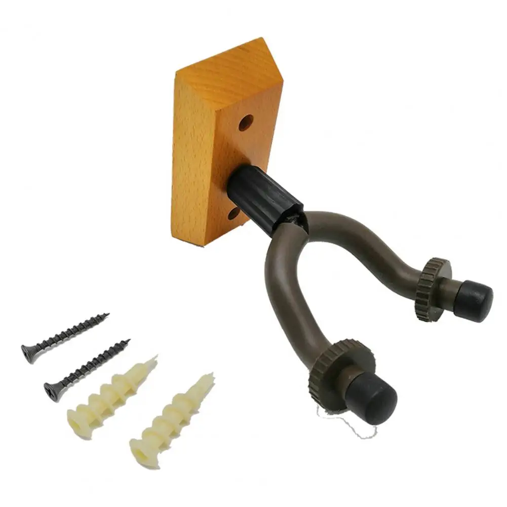 

Wood Creative Acoustic Guitar Hook Picks Electric Guitar Hanger Set Musical Instrument Wall Hangers For Mandolins Ukulele Guitar