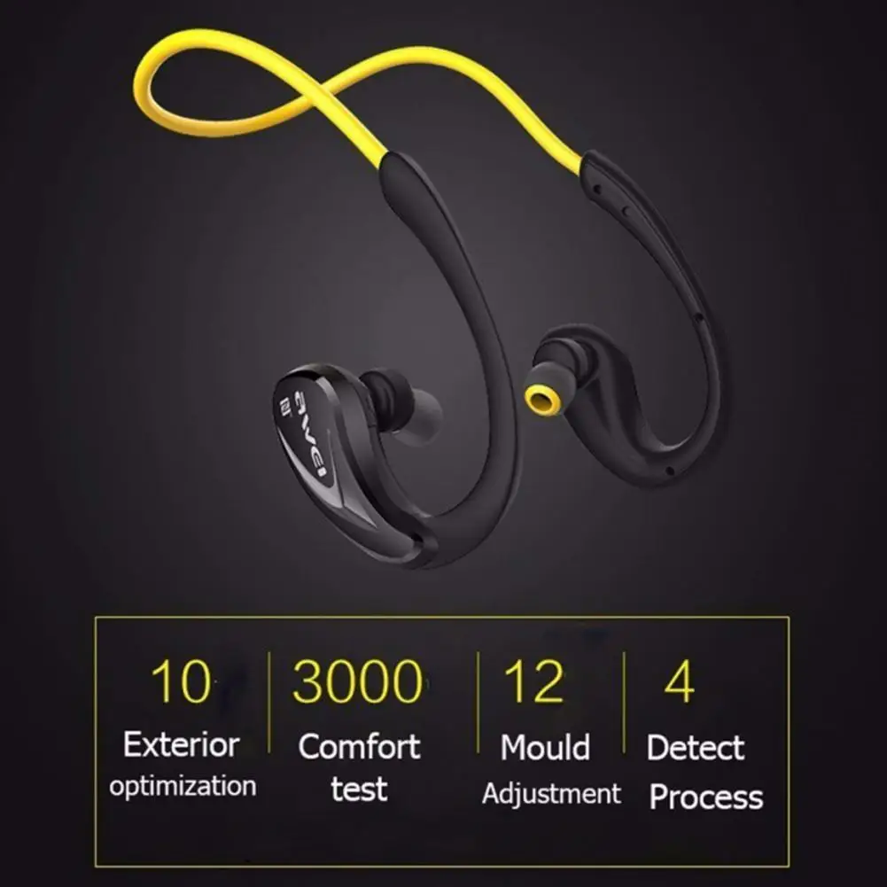 

A880BL шейным Bluetooth V4.1 беспроводной спортивные наушники-вкладыши Bluetooth наушники беспроводной с окружающим стерео