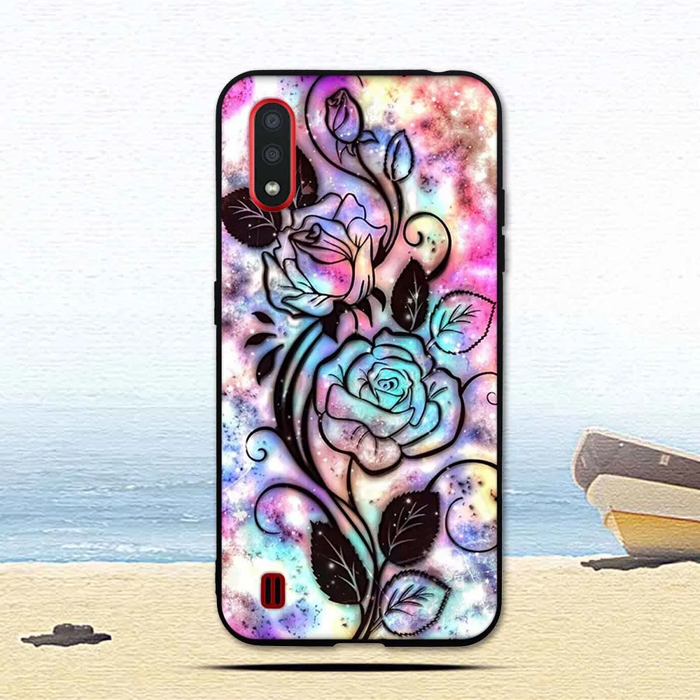 Чехол для Samsung Galaxy A01 чехол 5 7 дюйма Мягкая силиконовая задняя крышка A10E A20E A21 A21S