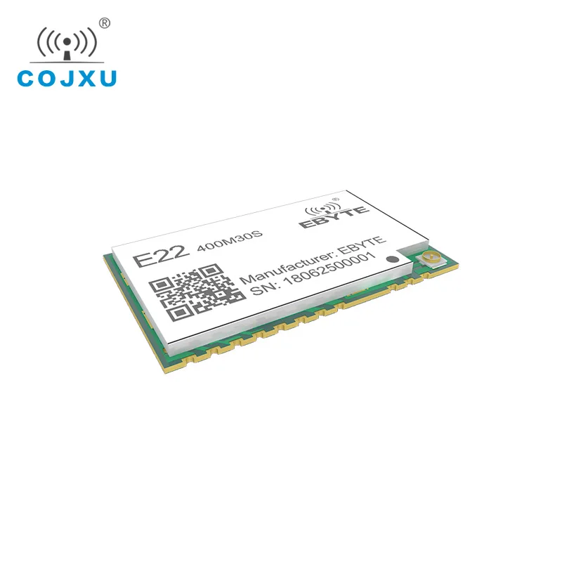LORAWAN SX1268 LoRa TCXO 433 МГц ebyte E22 400M30S беспроводной трансивер SMD 30dBm IPEX штамп отверстие