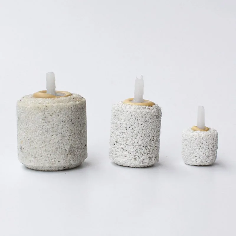 Кислородный аэратор для аквариума белый резервуар надувной пузырьковый