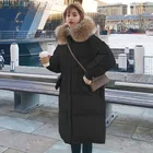 Женское пальто Parker, новинка зимы 2021, модная утолщенная теплая удобная женская куртка из пуха и хлопка, повседневная женская верхняя одежда средней длины