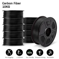 JAYO PLA Carbon Fiber 3D Printer Filament 10KG 1.75MM Non-Toxic High-Modulus Fiber Material Carbon Fiber 3d Filament Fastship