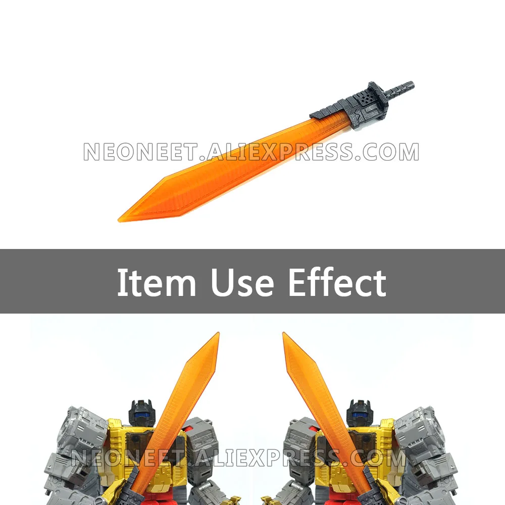 Shockwave Lab искусственный меч для студийной серии деталь трансформатора с эффектом