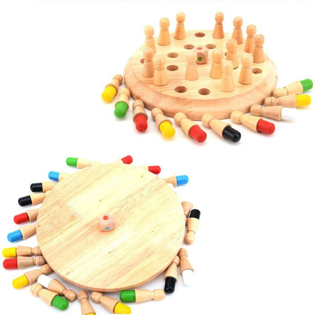 

Table Board Game Educational Color Cognitive Memory Matching Toy