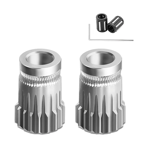 Комплект шестерен Kee Pang F-B01646-2 для прямых экструдеров 1,75 мм