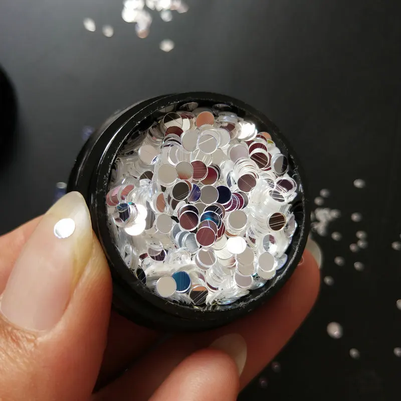 1 шт. Блестки для ногтей Ромб квадратный прямоугольник круглое зеркало