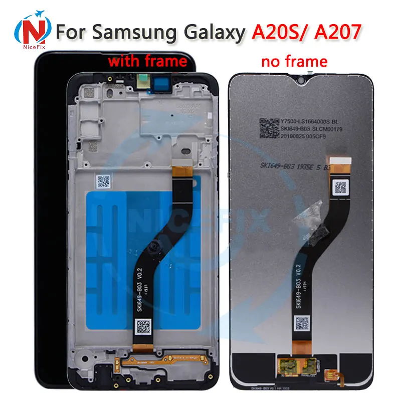 Оригинальный ЖК дисплей для Samsung Galaxy A20S A207 с сенсорным экраном дигитайзер хорошая