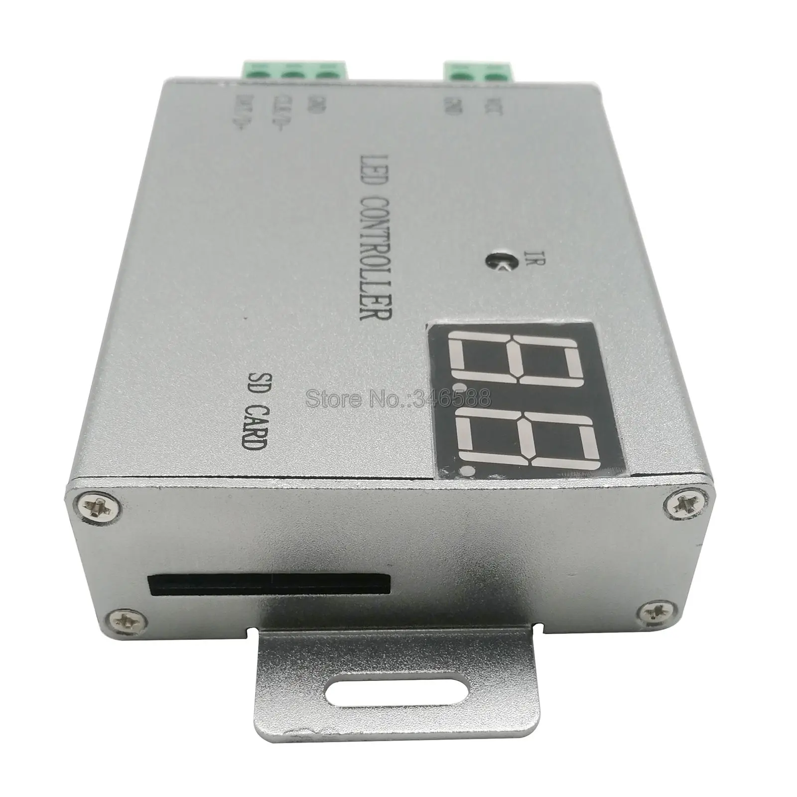 H805SB Пиксельная Светодиодная лента управления Поддержка WS2812 WS2811 APA102 DMX512 et.1 порт управления 4096 пикселей беспроводной пульт дистанционного управления