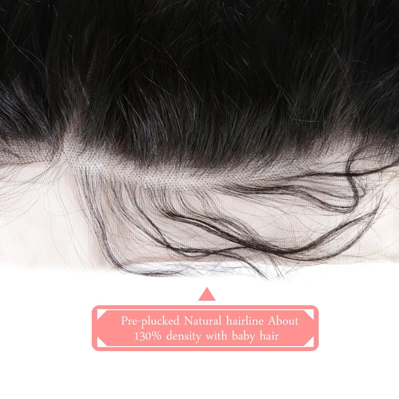 Фронтальная застежка волос Addbeauty 13x4 натуральные волнистые волосы бразильские