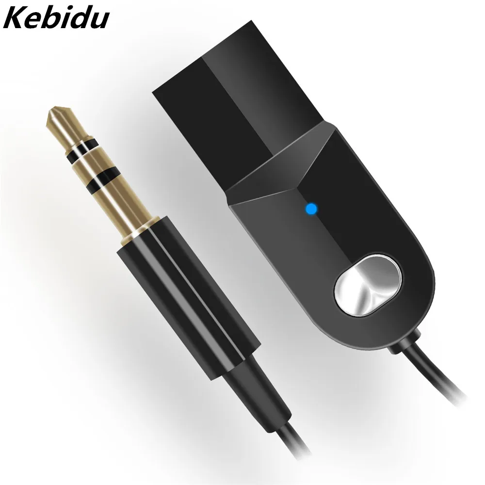 Автомобильный Bluetooth адаптер AUX 5 0 мм передатчик беспроводной приемник