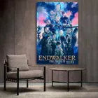 Финальная фантазия, принты, принты, картина, скандинавский декор, гостиная, домашний декор