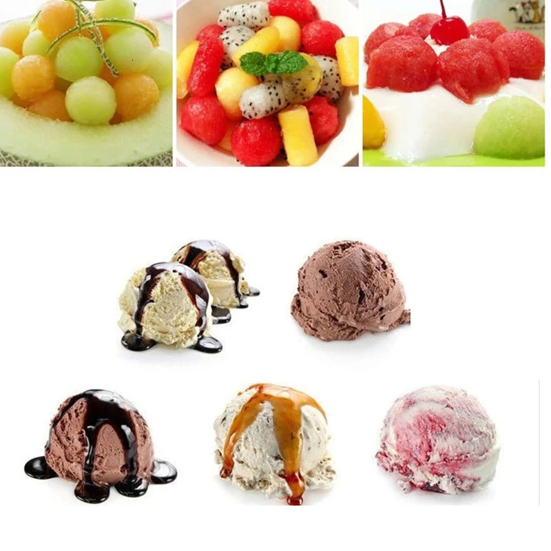 Двойное использование креативный мороженое ложка для самостоятельной сборки