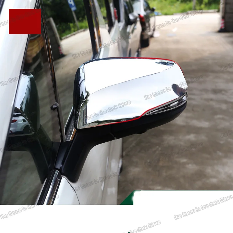 

lsrtw2017 abs car rearview cover trims chrome for toyota alphard vellfire 2015 2016 2017 2018 2019 2020 2021 30 accessories