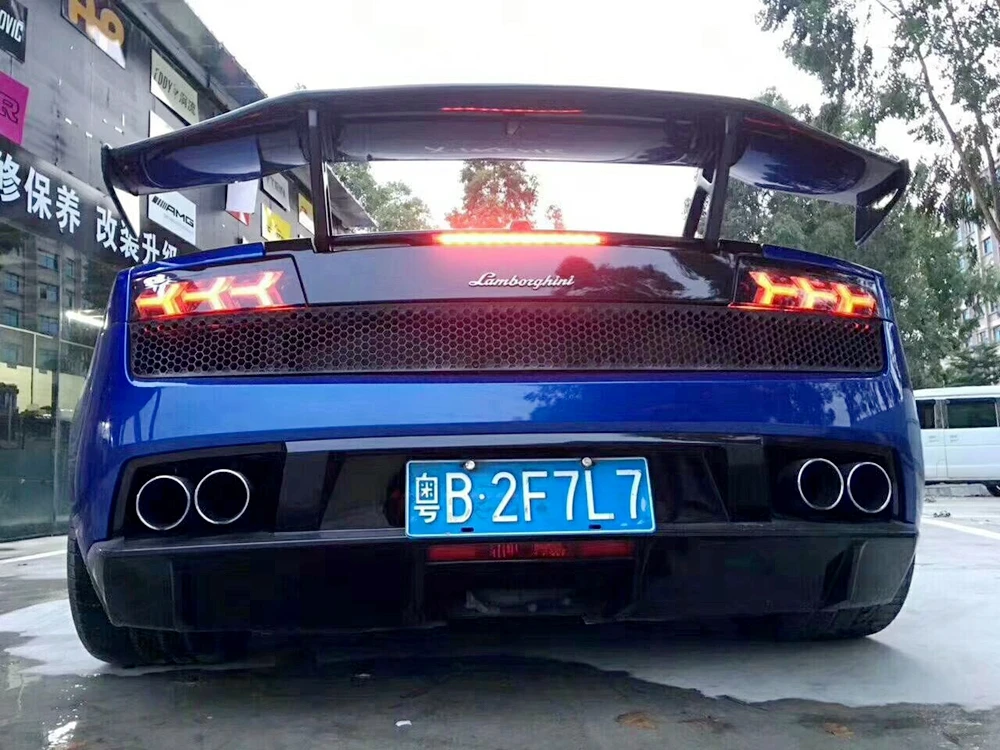 Для автомобиля Lamborghini Gallardo LP540 / LP550/LP560 Стайлинг 2007-2014 настоящий углерод