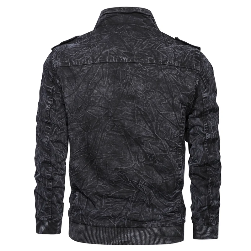 Мужская куртка-бомбер в стиле милитари осенне-зимняя куртка-пилот | одежда