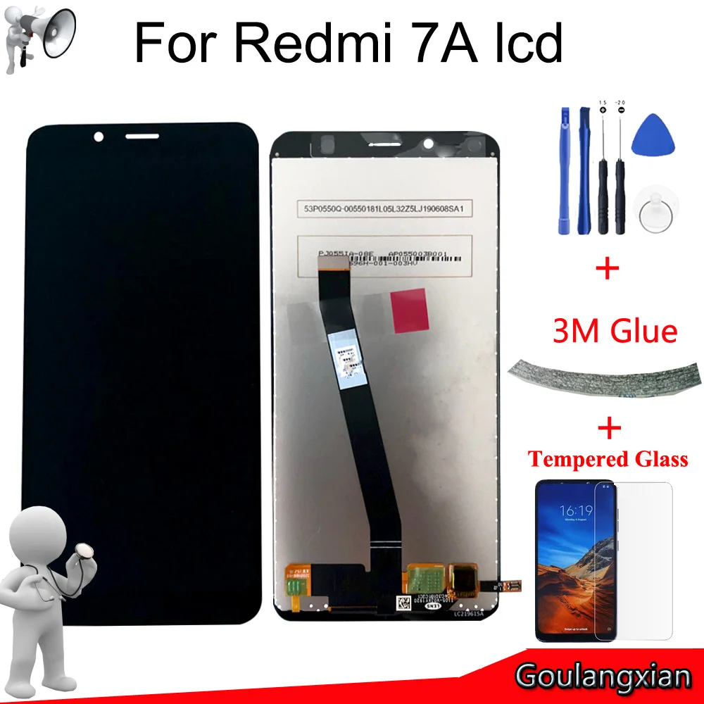 

5.45" AAA Quality LCD+Frame For Xiaomi Redmi 7A LCD Display+Touch Screen Digitizer Assembly For Xiaomi Redmi 7A MZB7995IN LCD