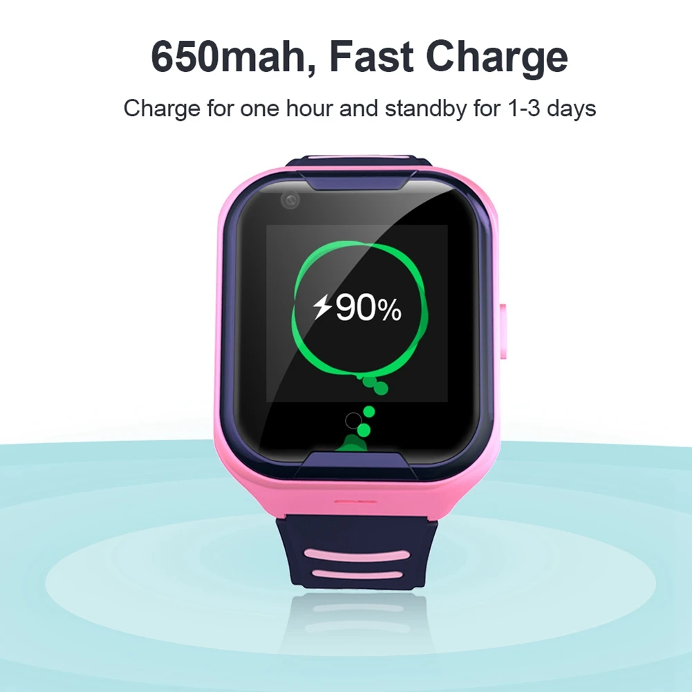 LEMFO, gps, Детские умные часы, 4G, поддержка sim-карты, вызов, SOS, полный сенсорный телефон, часы с камерой, водонепроницаемые, детские часы