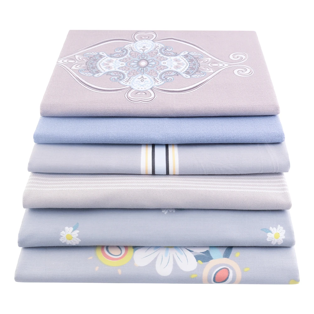 

Ткани из хлопка и твила с принтом в виде кимоно, 2 шт./лот