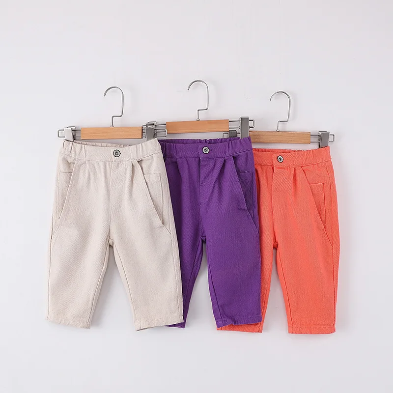 

Spring Autumn Kids Pants Korean Fashion Spring Autumn Trousers for Boys Girls Harem Pants 2020 Toddler Baby Pants 1 2 3 4 5 Y