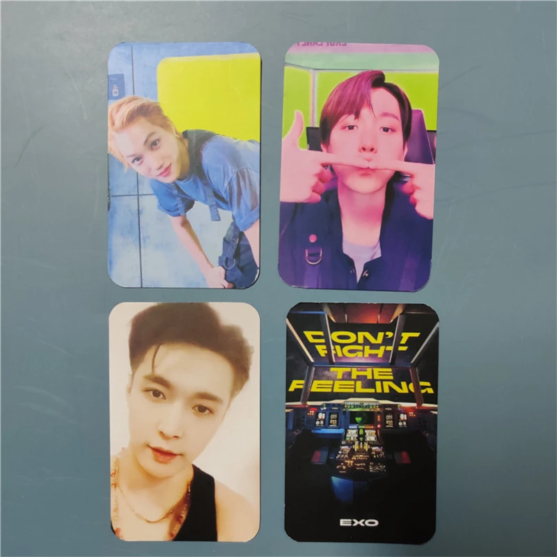 

KPOP EXO Comeback Album DON'T FIGHT THE FEELING Lomo Cards KAI BAEKHYUN CHANYEOL Photocard Postcard For Fans Collection Gift B69