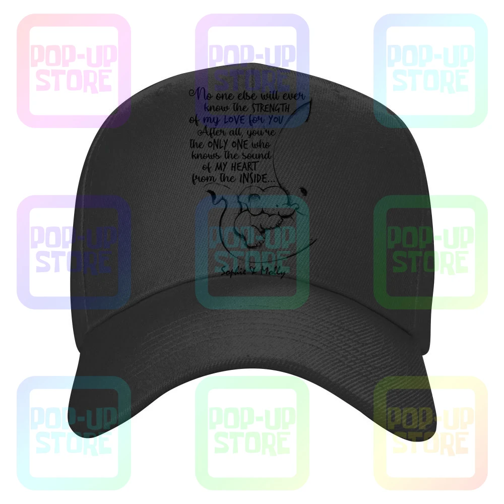 Elephant No One Else Will Ever Know The Strength Of My Love For You Caps Baseball Cap | Аксессуары для одежды