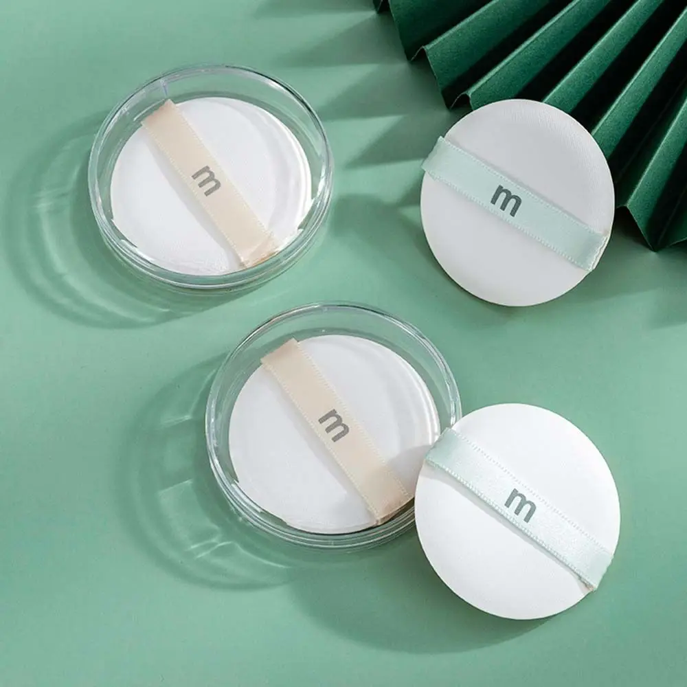

1/2pcs Facial Powder Puff Smooth Cosmetic Puff Soft Makeup Air Cushion Pad Makeup Foundation Sponge Women Beauty Tool for Girls