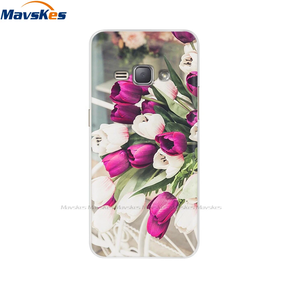 Силиконовый чехол для Samsung Galaxy J1 6 2016 J120 J120F силиконовый из ТПУ телефона 4 5 дюйма |