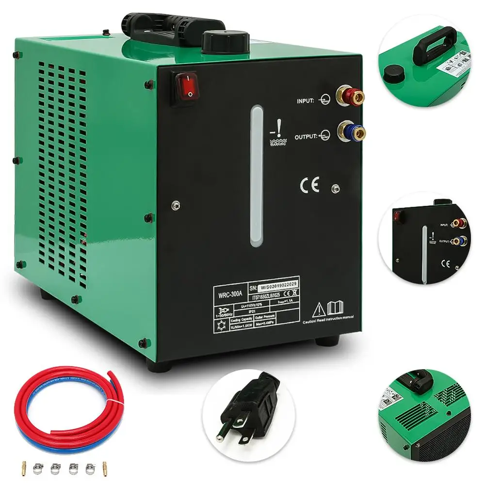 

PowerCool WRC-300A 110V/220V 10L Tig Welder Torch Water Cooling Cooler