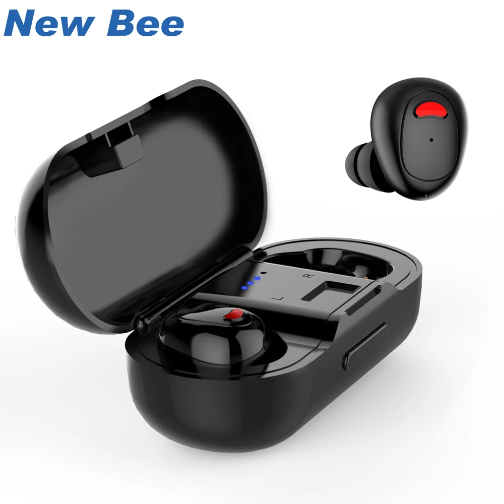 TWS Наушники New Bee Беспроводные с поддержкой Bluetooth 5 0 Hi Fi|Наушники и гарнитуры| |