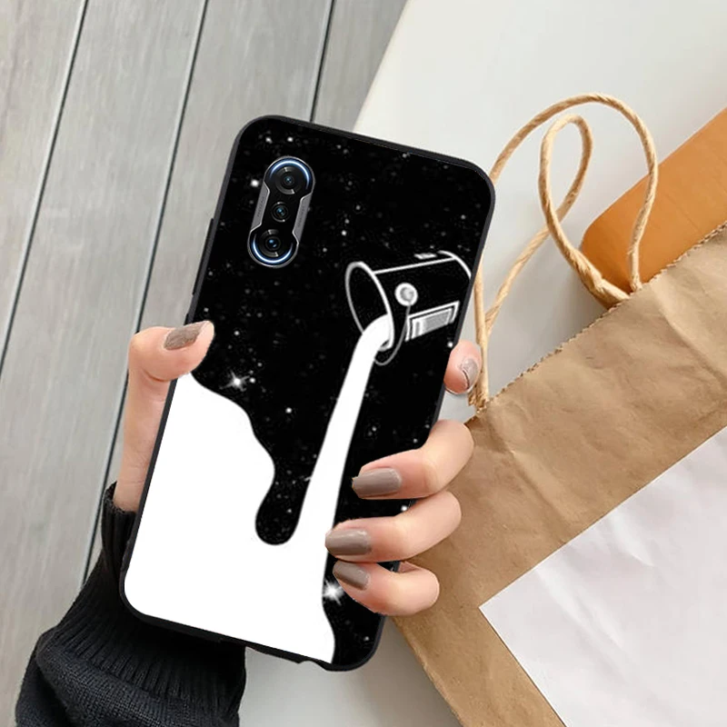 

For POCO Phone Case For Xiaomi POCO X3 Pro X3 NFC F3 Pro GT M3 Pro For POCO F3 GT Paint Bucket Coque Soft TPU Funda