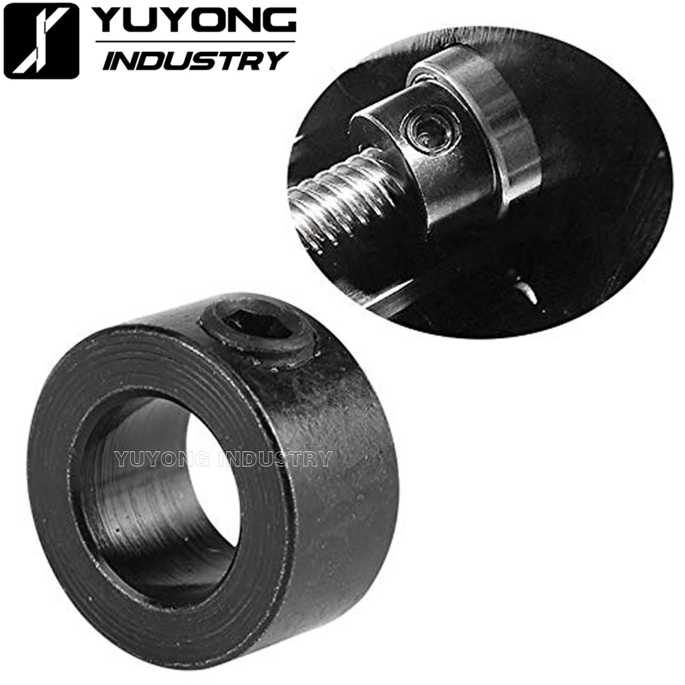 12 шт/Дюжина розница гладкий черный замок воротник с 8 мм отверстием для T8