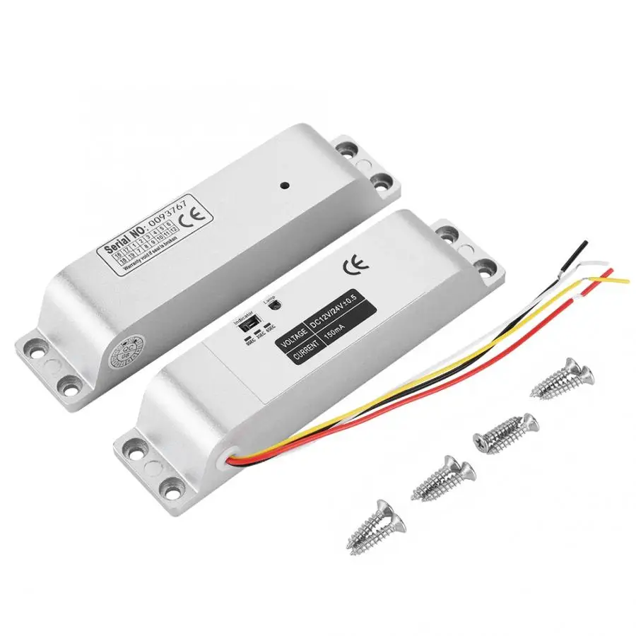 DC12V 1000KG Electric Magnetic Door Lock Induction Gate Entry Access Control for | Безопасность и защита