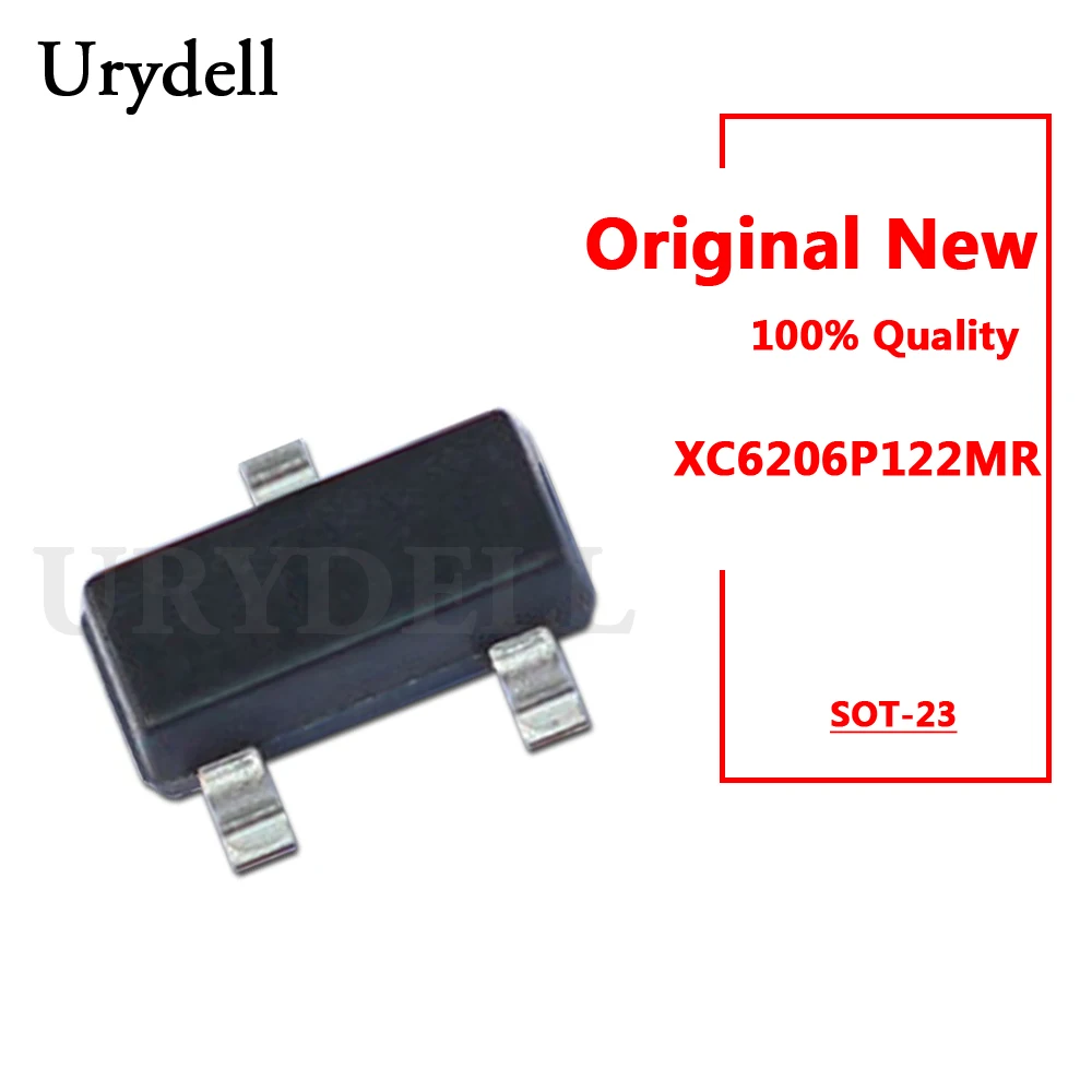 Регуляторы напряжения XC6206P122MR 65BX LDO совместимые с низким ESR 20 шт. SOT-23 новые и