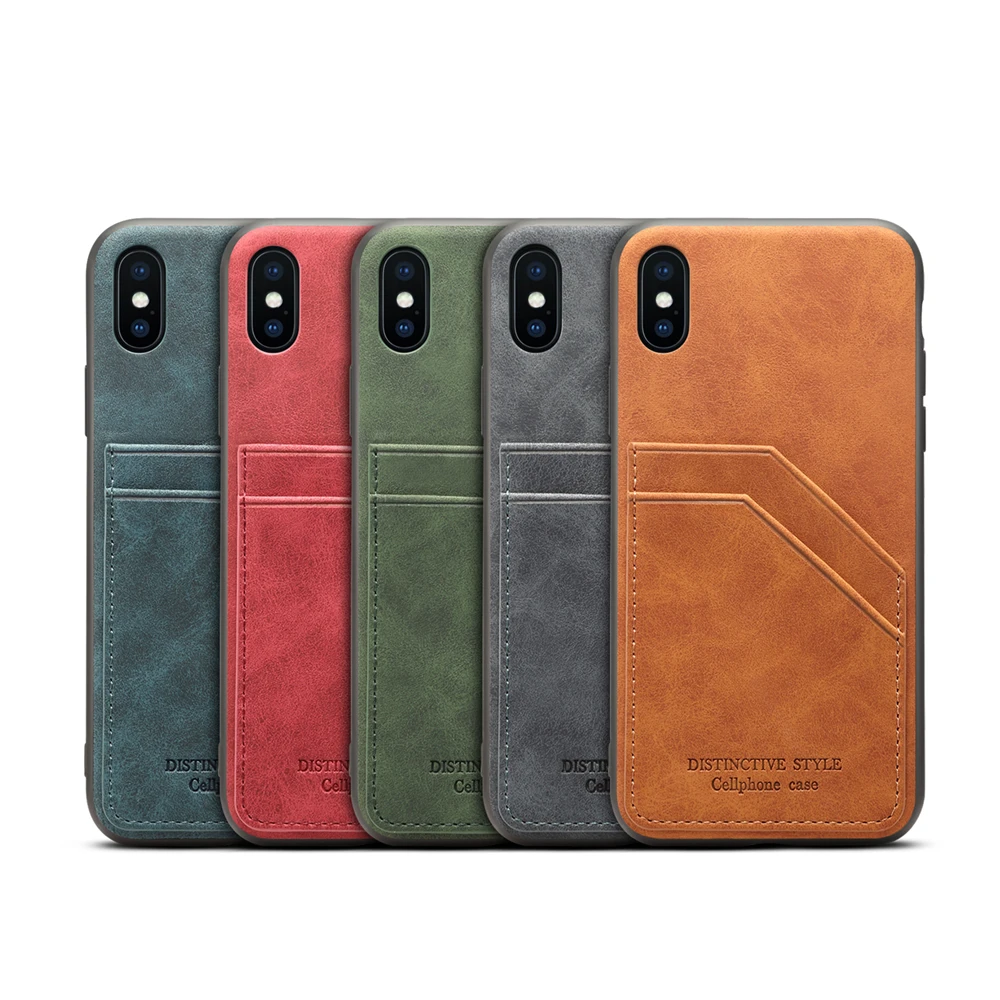 Роскошный чехол для iPhone 11 pro max X XR Xs 7 8 Plus из искусственной кожи ультратонкий