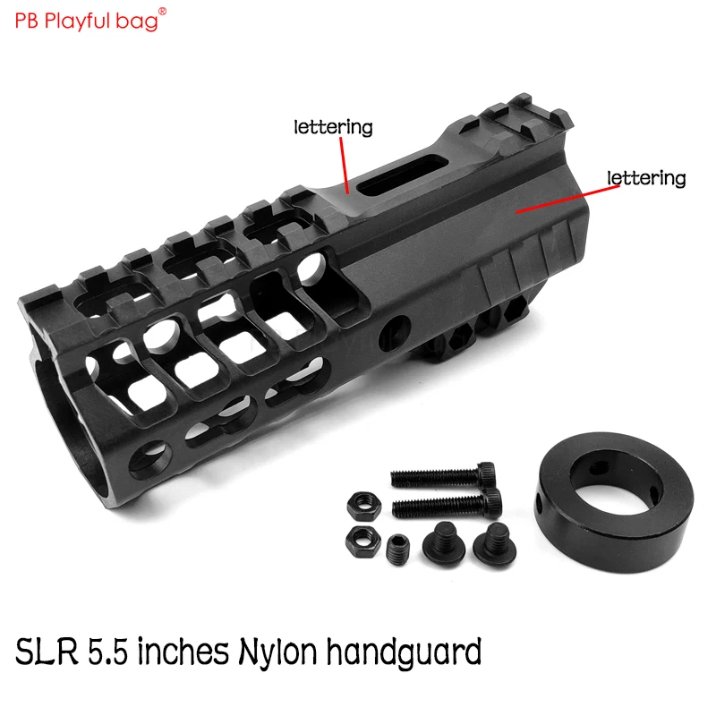 Наружный водяной пулевой пистолет CS ударов SLR10-inch нейлон Fishbone Box Jinming9 G27 SPR ручной держатель TTM556 Модифицированная сборка OD101 - Цвет: 1pcs