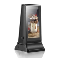 better than fyd 835sd new both sides touch lcd portable advertising player table display