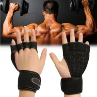 1 pair slip sports gym fitness gloves shockproof weight lifting training glove half finger mtb cycling gloves for men women